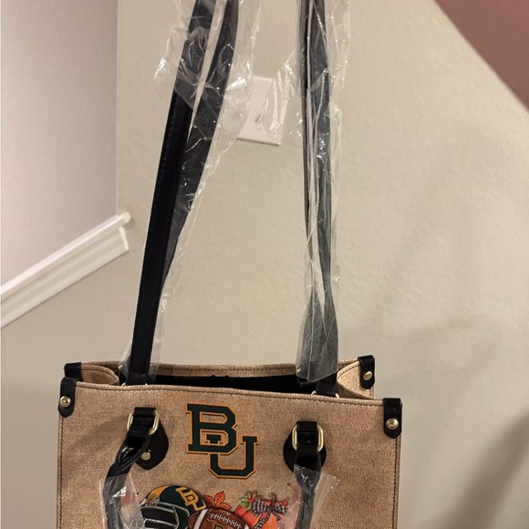 BU Bears Themed Bag with Green and Gold Accents - Picture 7 of 11